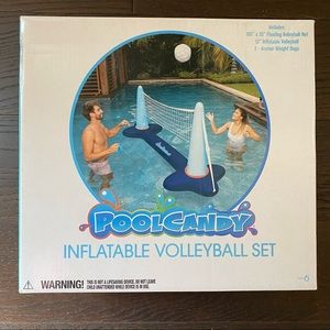 Poolcandy Inflatable Pool Volleyball Set 🏐